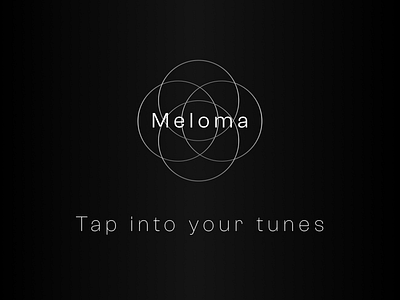 MELOMA - The music app 3d brand identity branding concept design graphic design illustration interface logo mockup prototype ui visual