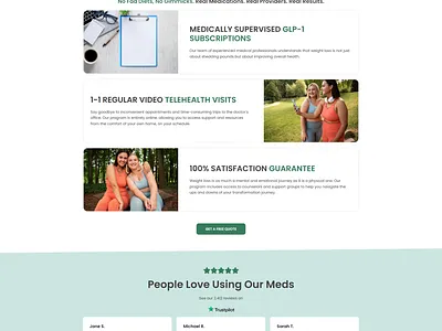 Morden Weight Loss Service Lead Generation Landing Page landing page lead generation template wordpress