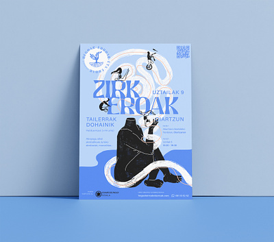 ZirkEroak II circus graphic design illustration