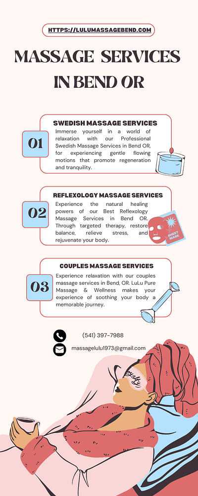 Professional Massage Services in Bend OR | Lulu Massage Bend animation graphic design massage services massage services in bend or ui