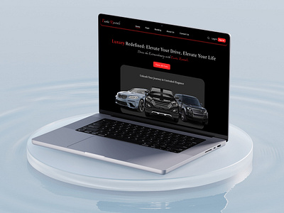 Car Rental Landing Page car rental figma design landing page ui uiux website