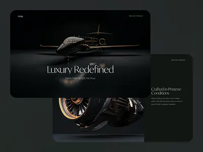Luxury Airlines airlines airplane animation app branding casestudy design illustration logo luxury travel product design travel ui ux web webdesign