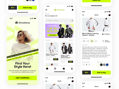 Clothing store app design - Fashion marketplace UI Design app design branding design e commerce ecommerce app design ecommerce design fashion minimalist minimalist design mobile app mobile app design mobile app ui ui ui design uiux uiux design user interface ux design web design