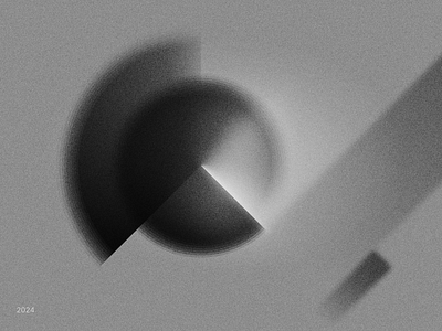 01 3d black draw gradient graphic design poster white