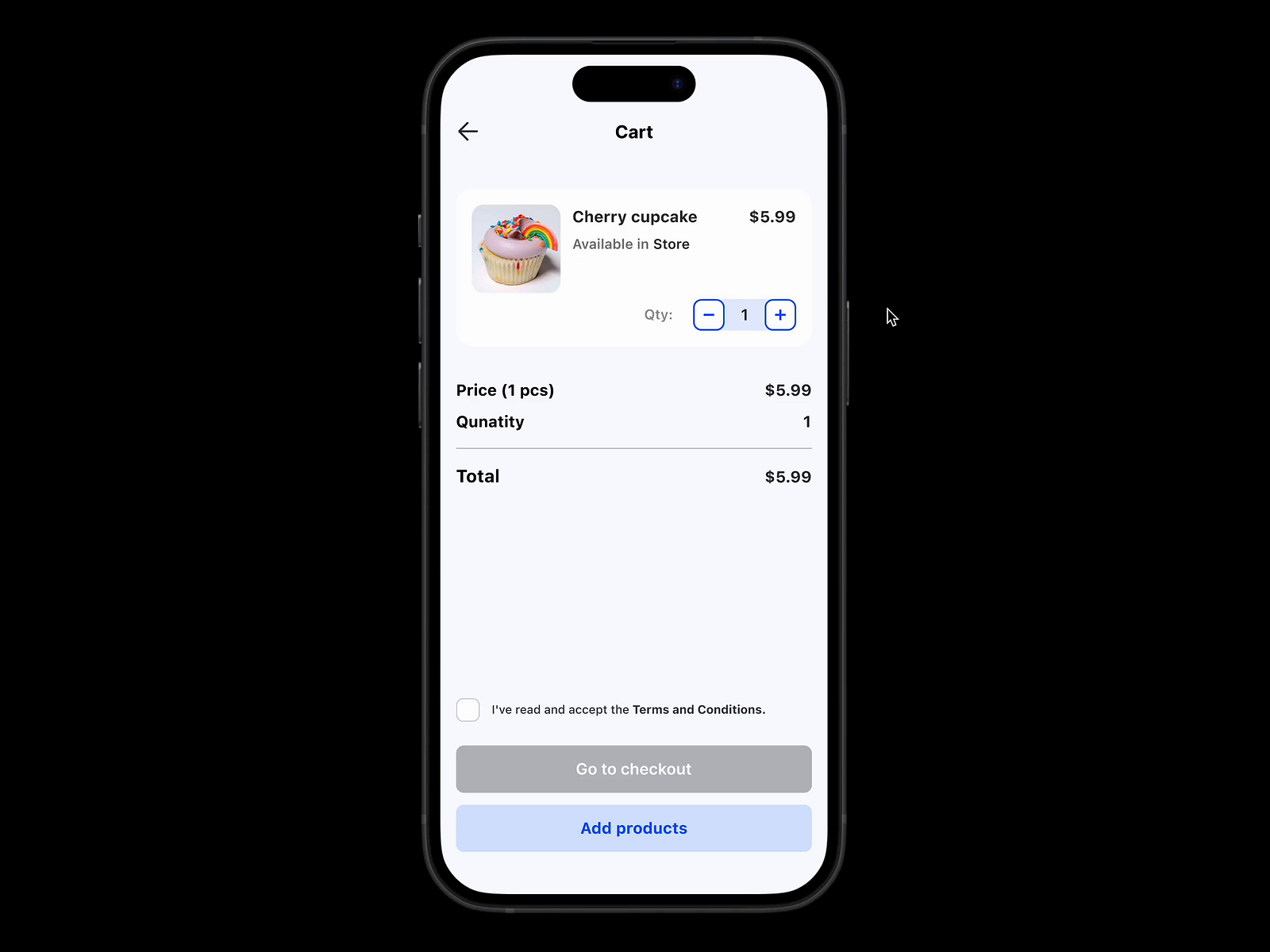 Add to Cart animation with Figma variables by Anastasiya Rubanava on