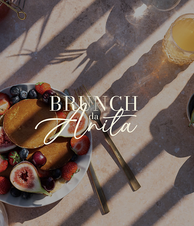 Brunch da Anita brand branding brandingdesign brunch brunchdesign graphicdesign logo logodesign