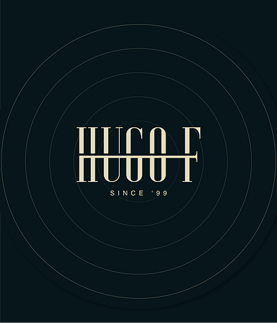 Hugo F- DJ brand brandindesign branding designgraphicdesign dj housemusic logo logodesign logotipo music musicbrand