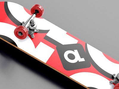 Logo Design. Alpha Skate alpha branding design graphic design logo logotype skate skateboarding tool typography