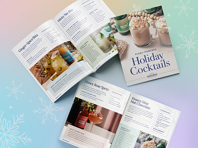 Cocktail Book Design drinks graphic design print