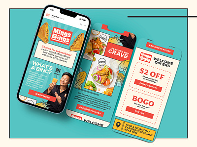 Flatbread Brand Email Design food graphic design newsletter snack