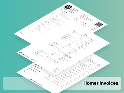 "Homer" Invoices within the app(Expenses/Tasks/Timeline) Invoice dataexport expensesinvoice homerinvoices invoice taskinvoice timelineinvoice