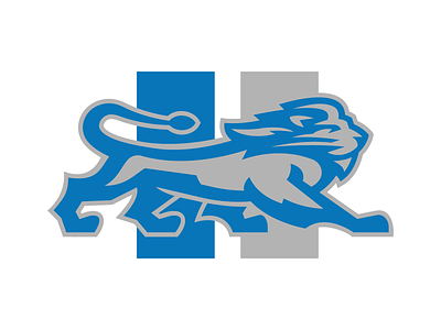 Sean's NFL - Detroit Lions Concept Logo branding design detroit detroit lions football graphic design identity illustration illustrator lions logo nfl sports sports logo vector
