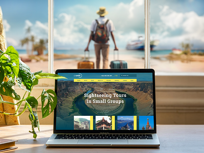 Webdesign for Travel Agency design graphic design travel travel agency webdesign website