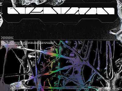 Neuron art design digital art gradient graphic graphic design poster visual graphic