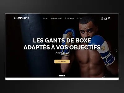 Création de mon premier site branding graphic design ui
