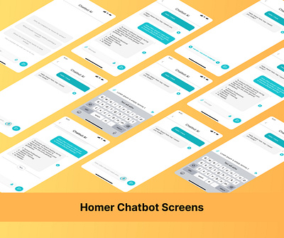 Homer's new virtual assistant_Chatbot chatbot chatbotdesign redesign uxdesign virtualassistant
