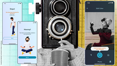 Flash Message - Photo app android dailyui ios mobile app mpbole ui ux