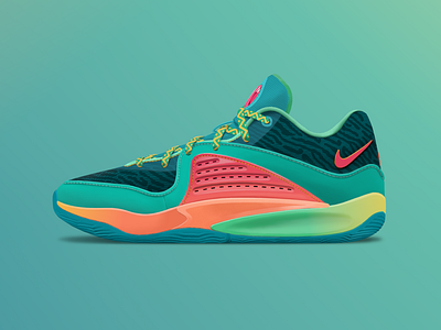 Nike KD 16 colorway concept basketball design footwear footwear design nike shoes sneakers