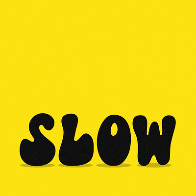SLOW ⌛ animation kinetictype motion graphics