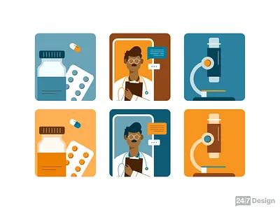 Apollo's Trinity. apollo branding design graphic design health illustration medical ui vector