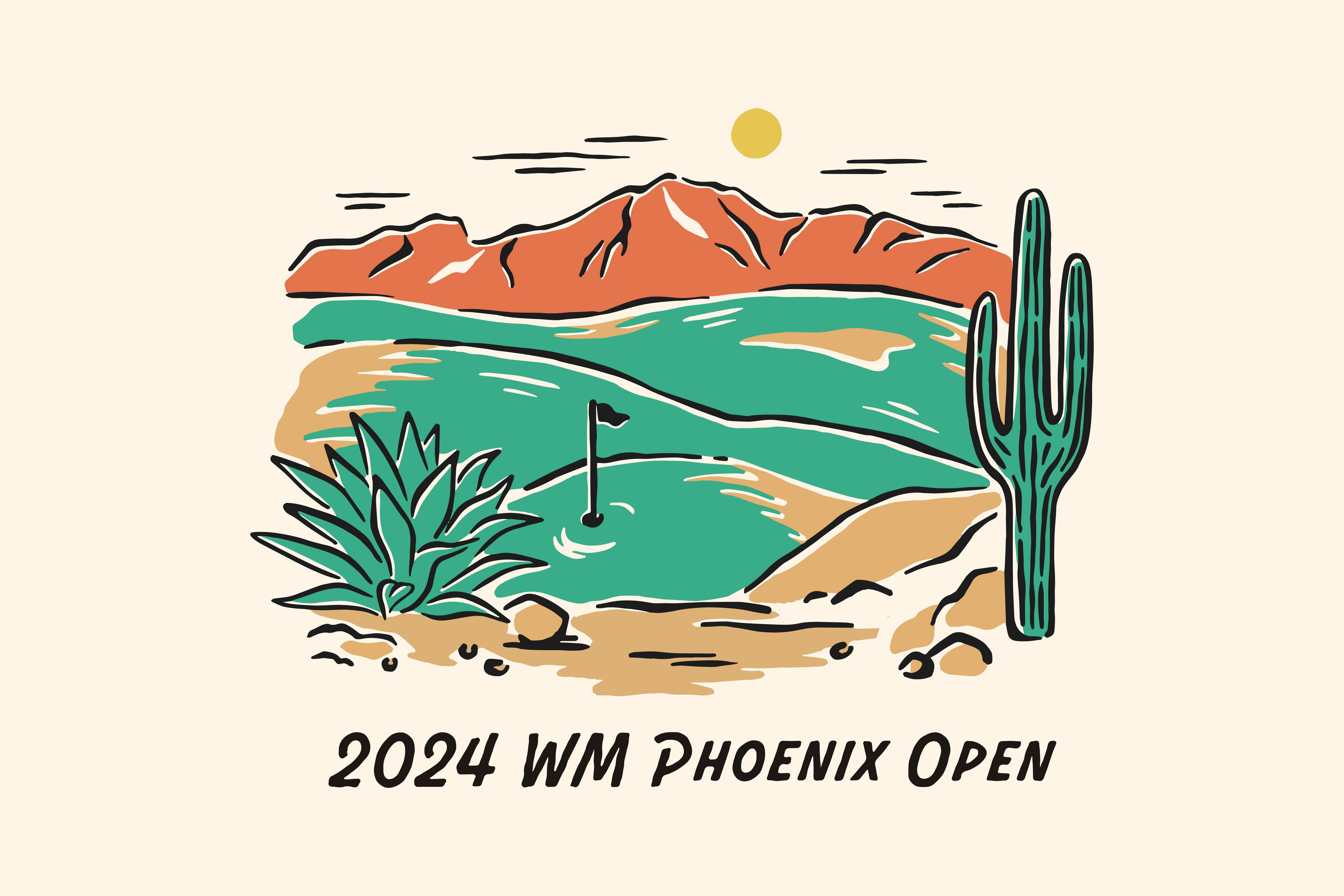 2024 WM Phoenix Open Course By Meghan Albers On Dribbble   Original Dfde74b199695ec6b6caa49163e2d622 