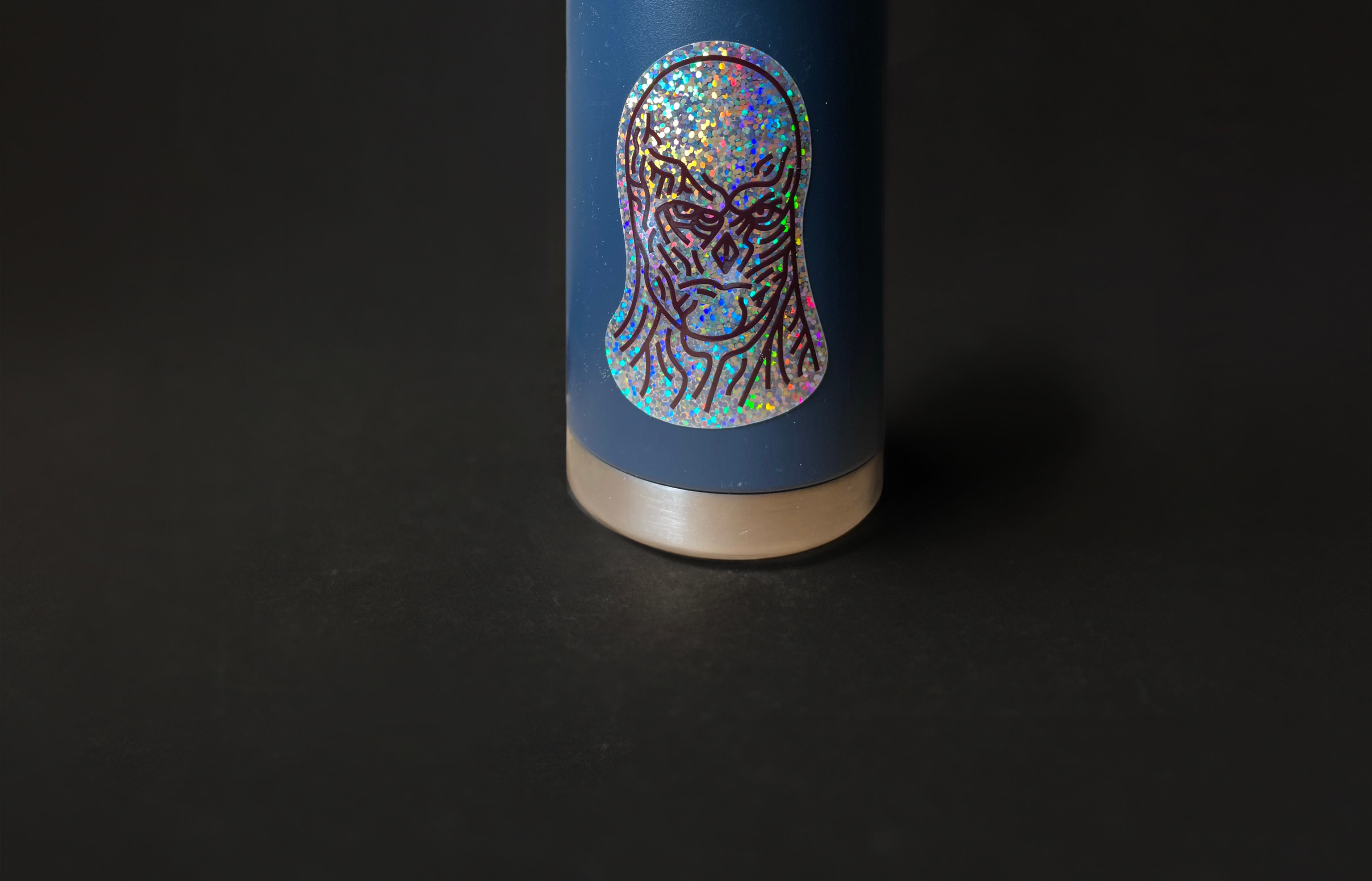 Vecna Sparkle Sticker glitter sticker stranger things vecna