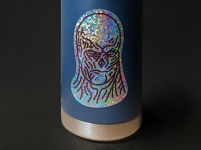 Vecna Sparkle Sticker glitter sticker stranger things vecna