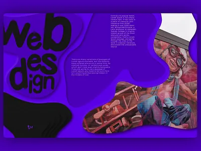 Web design concept (Playful theme) 3d amazing animation app branding cool design figma glassmorphism graphic design illustration logo modern neumorphism ui ux vector webdesign website
