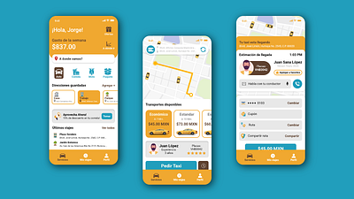 Taxi Booking App UI Design app design application booking app delivery driver food app food delivery ios design mobile design online deliver passenger ride booking ride sharing app taxi app taxi booking taxi online uber