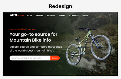 Redesign 2 - MTB Database