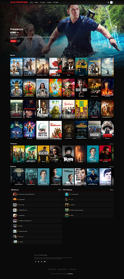 Automated Movie Streaming Website autopilot movie streaming website website design wordpress