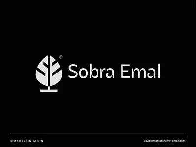 Sobra Emal a b c d e f g h i j k l m n o p abstract logo b c f h i j k m p q r u v w y z brand identity ecommerce graphic design letter mark monogram logo design logo designer logo ideas logo inspirations logodesign mahjabin modern logo software symbol tech company technology typography virtual reality