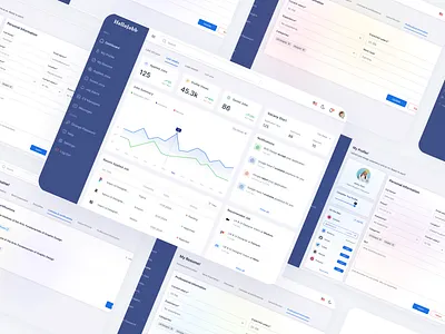 Hellojobb - Admin Job Search Dashboard admin dashboard chart job search