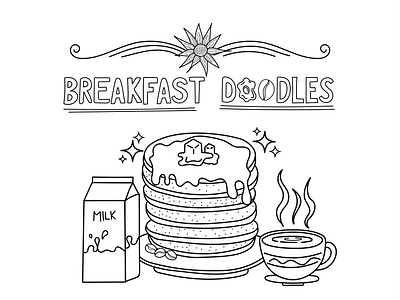 Some breakfast doodles art breakfast design digital digital art digital illustration doodle art doodles fabric food food doodles graphic design hand drawn illustration print sketch vector vector art vector doodles wallpaper