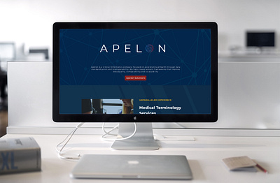 APELON LOGO 3d graphic design logo ui