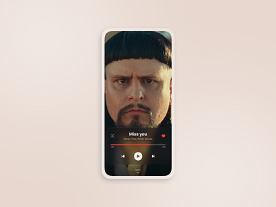 Daily UI Challenge #2 - Music player app challenge design mobile music player song spotify ui ux