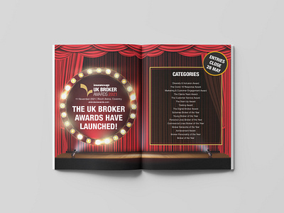 UKBA2021 | Magazine ad graphic design illustration