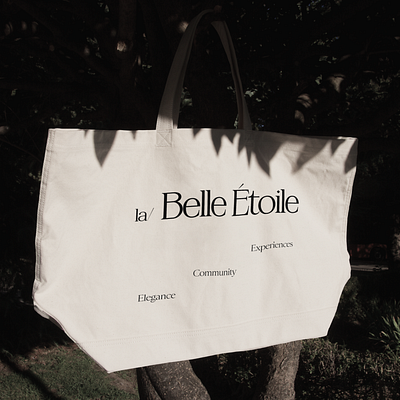 Brand Assets / Visual Identity for La Belle Etolie bag design brand brand assets brand designer brand identity branding graphic design graphic designer identity logo logotype visual identity