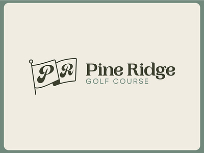 Pine Ridge Golf Course branding