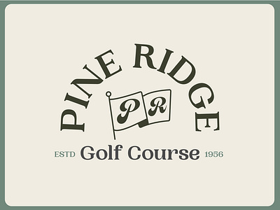 Pine Ridge Golf Course Badge