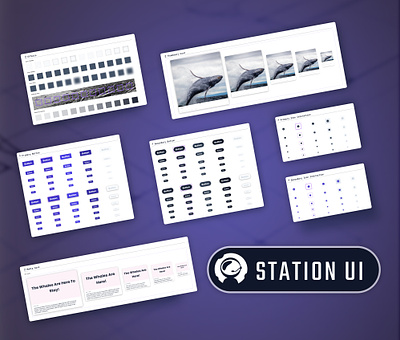 Station UI component library design system digital design system elixir elixir design system figma community figma design system liveview native liveview native ui product design station ui ui library