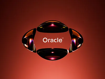 Oracle - Data Driven Design for Blockchain Innovation 3d 3d asbtract abstract logo agency blockchain brand identity branding design graphic design logo logo design minimal modern logo tech technology ui vector
