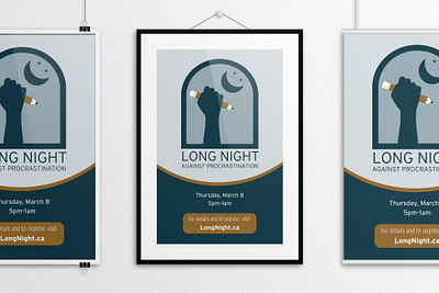 Event Branding | "Long Night" branding event branding graphic design vector