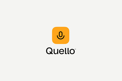Quello app brand identity branding custom typography icon logo product design ui uxui