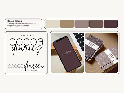 Cocoa Diaries Logo Design branding design logo