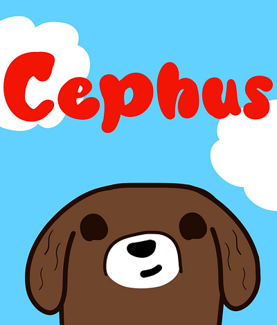 Cephus animal art ball dog sky