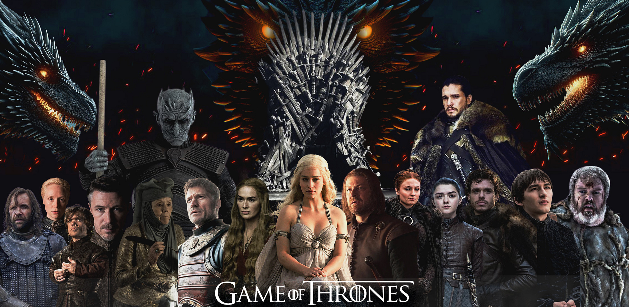 Game Of Thrones Poster by Taskir Bin Alam on Dribbble