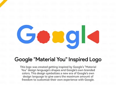 "Material You" Inspired Google Logo Redesign google logo material you