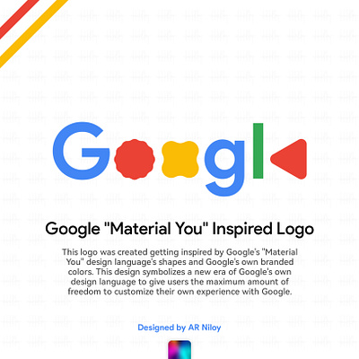 "Material You" Inspired Google Logo Redesign google logo material you