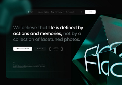 App Promo Landing Page dailyui design figma landing product site style trend ui web web design